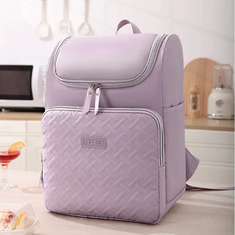Mochila térmica para Picnic, para cerveza, Camping, bolsa de almuerzo para alimentos, bebidas, playa, viaje aislado, bolsa de refrigerador a prueba de fugas