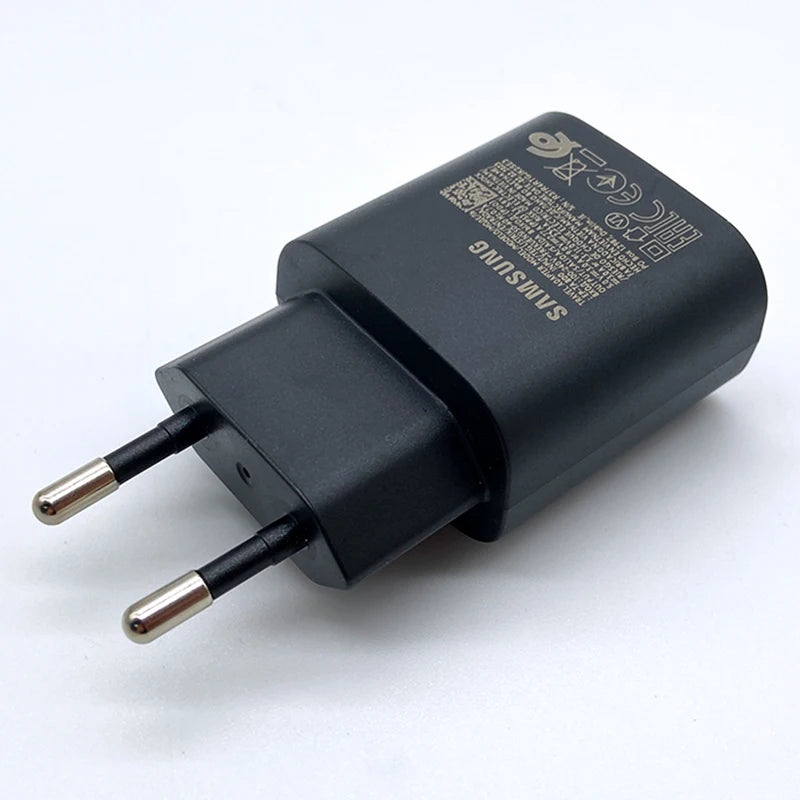 Samsung Cargador superrápido Usb tipo C, adaptador de Cargador para Galaxy S24, S23, S20, S21, S22 Plus, A54, A34, Z Flip Fold 5, 6, 4, 25W