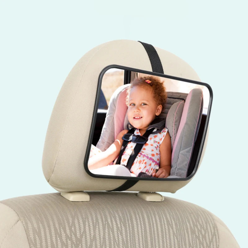 SEAMETAL asiento trasero de coche espejo de bebé asiento gran angular ajustable espejo retrovisor de seguridad espejo de observación coche espejo Interior de bebé/niño