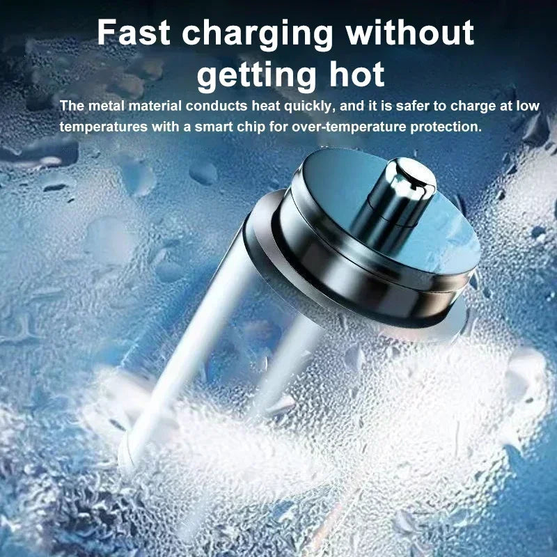 Mini cargador de coche de 100W tipo C, carga rápida USB Dual para iphone 15 pro max, Samsung, Huawei, Xiaomi, cargador de encendedor de cigarrillos