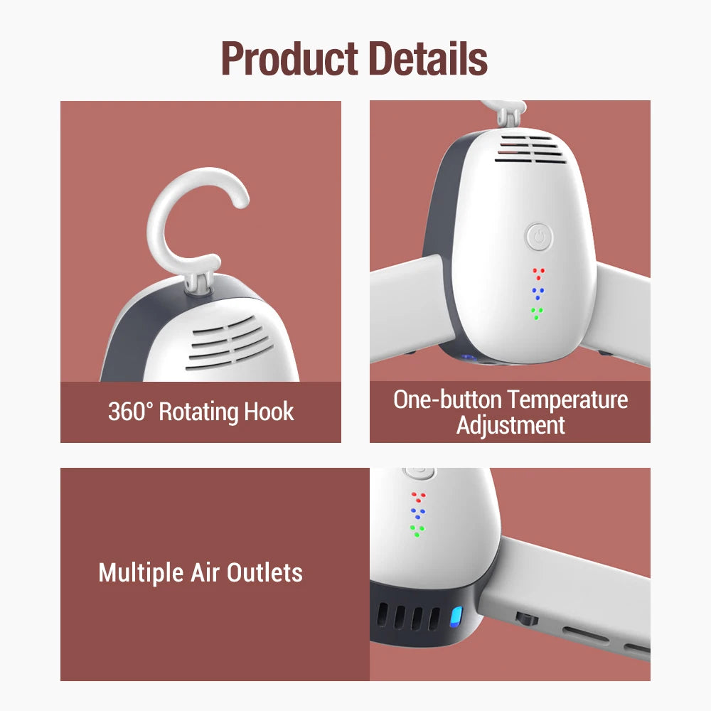 Secador de ropa eléctrico portátil, zapatos inteligentes para el hogar, estante de secado rápido para colgar, máquina secadora de aire caliente de 220V, secadores de ropa de viaje
