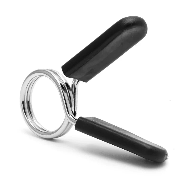 Abrazadera de barra de 25/28/30mm, Clips de cuello de resorte, bloqueo de mancuernas de peso para gimnasio, Kit de levantamiento estándar, bloqueo de levantamiento de pesas, 2/4 Uds.