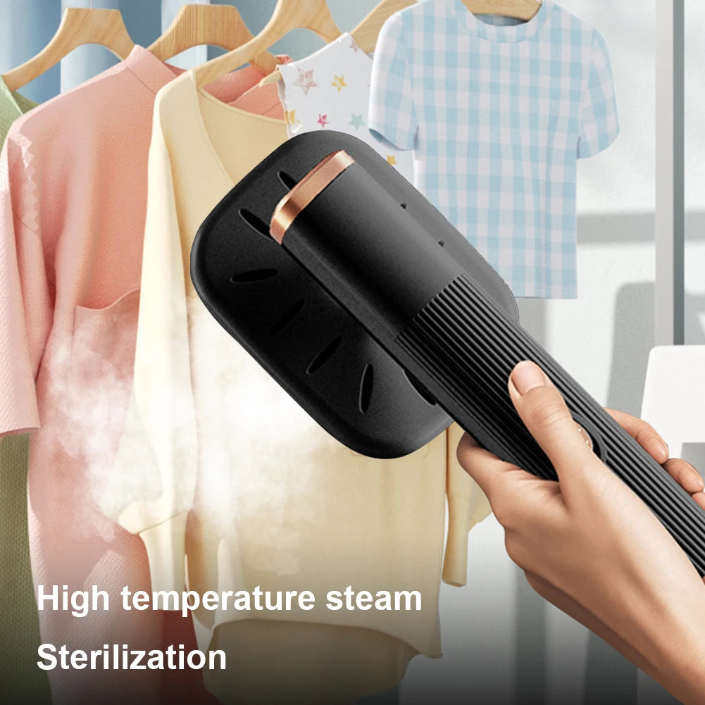 Máquina de planchar portátil 360 °   Plancha de mano para planchar, plancha de vapor doméstica alimentada por USB para planchar ropa de tela