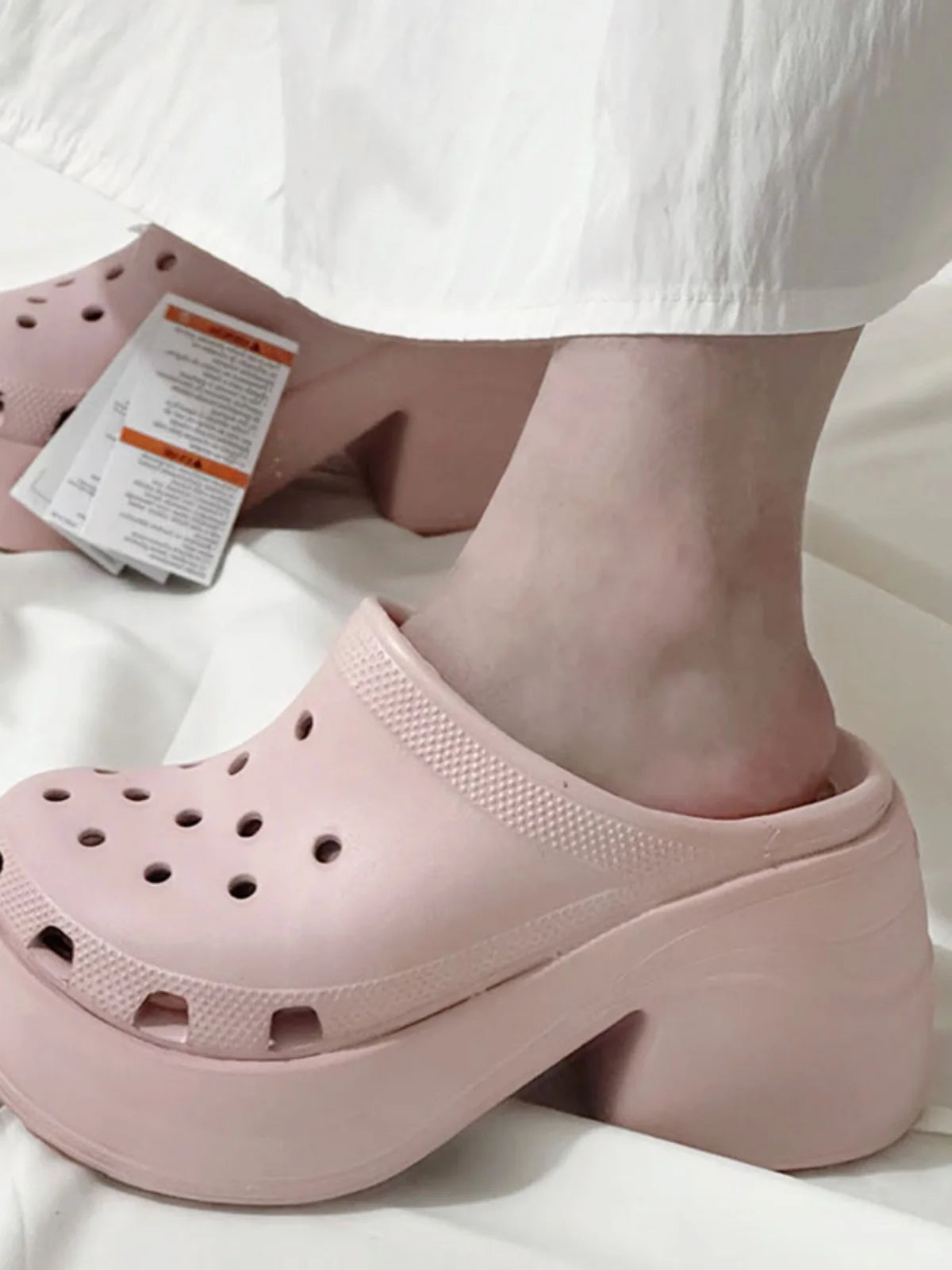 Sandalias de tacón alto de sirena a la moda para mujer, estilo nuevo primavera-verano 2026, tacón grueso y delgado, casuales,...