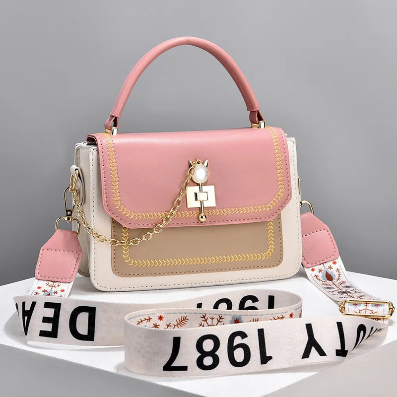 Nuevo bolso de hombro para mujer, bolso principal de alta calidad, bolso informal de gran capacidad a la moda, bolso de hombro tipo bandolera