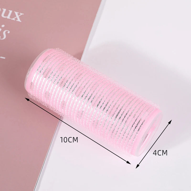 1 Uds. Rodillos para el cabello con agarre automático, rizador perezoso, cinta rizadora de seda, rodillo para el cabello, varilla rizadora sin calor, herramientas de estilismo para el cabello