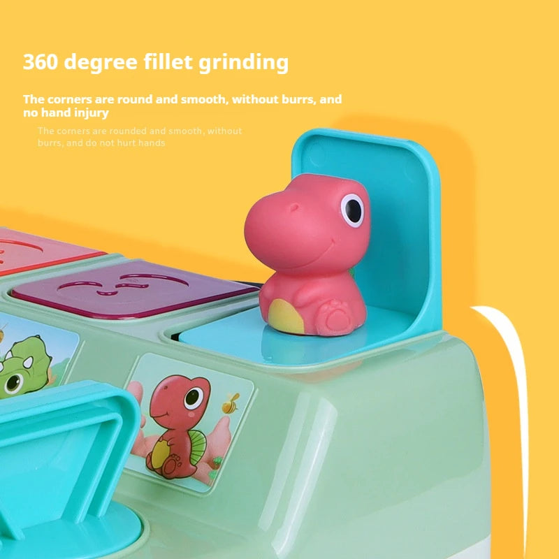 Juguete emergente de actividad interactiva para bebés, juguete con causa y efecto, juegos de desarrollo para bebés, juguetes educativos de aprendizaje Montessori