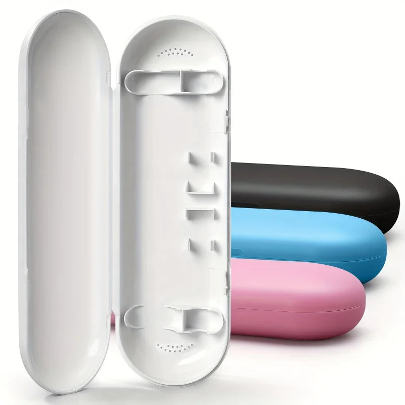Estuche de viaje para cepillo de dientes eléctrico, caja de almacenamiento portátil a prueba de polvo, adaptación para cepillos de dientes eléctricos Oral-B iO Series