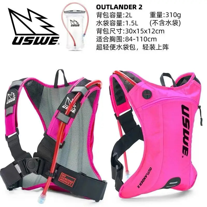 Oferta Especial USWE Mochila de Hidratación Todoterreno Doble Hombro para Ciclismo, Mochila de Hidratación FOX Todoterreno para Rally Forestal y ADV