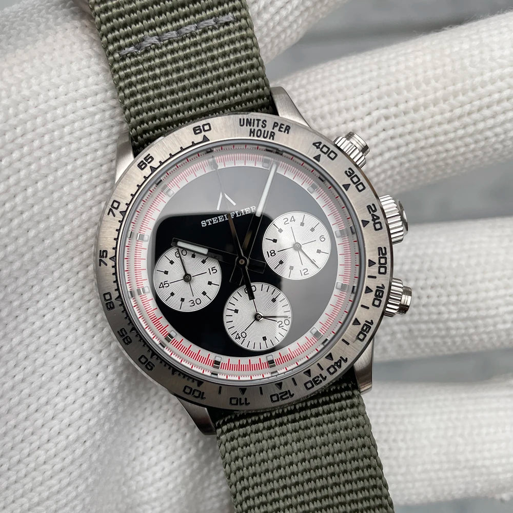Reloj de Cuarzo de Lujo para Hombre SF733 STEELFLIER, Movimiento Silencioso VK63, Superluminoso, Resistente al Agua 200M, Reloj de Buceo, Nuevo Lanzamiento Oficial