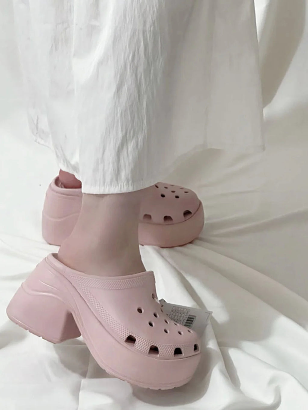 Sandalias de tacón alto de sirena a la moda para mujer, estilo nuevo primavera-verano 2026, tacón grueso y delgado, casuales,...