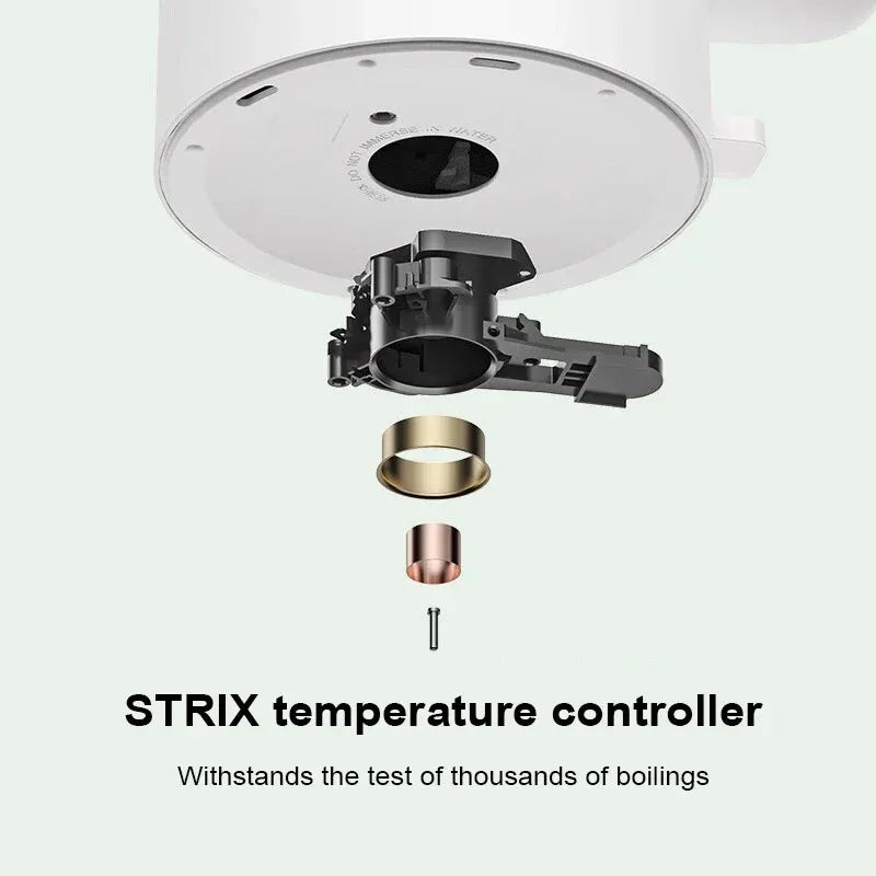 Nuevo Hervidor Eléctrico Mijia 2, 1800W, Calentamiento Rápido, Acero Inoxidable 304 de Doble Capa, Anti-quemaduras, STR, 1.7L
