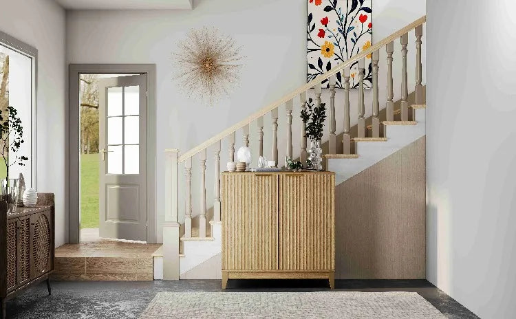 Aparador de comedor, gabinetes de cocina, mesa auxiliar, aparador de madera, bufé, consola de estilo rústico para sala de estar, mueble.