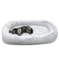 Cama gigante para perros para humanos, cama de esponja de felpa para humanos y perros, colchón informal tanto para humanos como perros.