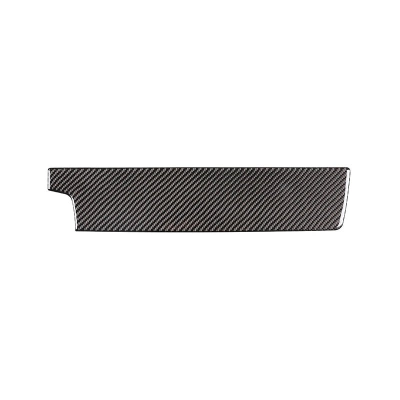 Para Toyota Rav4 RAV 4 2006-2012 fibra de carbono Control central de coche copiloto Panel de tablero cubierta accesorios de coche