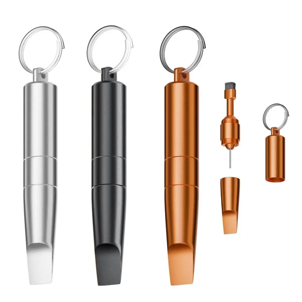 Llavero 3 en 1 con extractor de tarjetas SIM, mini cepillo de limpieza para auriculares, bolígrafo de limpieza multifuncional de precisión para teléfonos móviles y auriculares