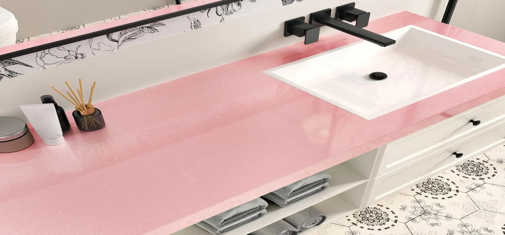 Pegatinas de Pared Lisas de Alto Brillo para Muebles, Película de PVC Perlada, Papel Tapiz Impermeable, Decoración DIY para Habitaciones, Armarios y Cocinas