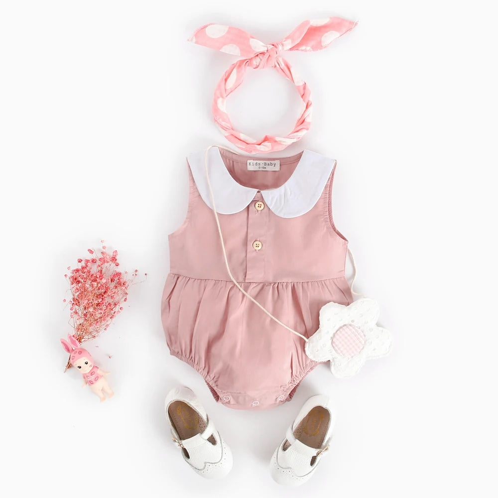 Sanlutoz-Body de algodón para bebé, ropa a cuadros bonita para recién nacido, monos infantiles de princesa sin mangas para niña pequeña