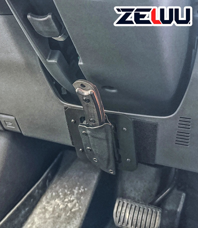 Panel Molle Portátil para Almacenamiento Modular, Organizador de Vehículos, Consola Central, Almacenamiento en el Guantera, Plástico ABS, Accesorios Interiores para Automóviles