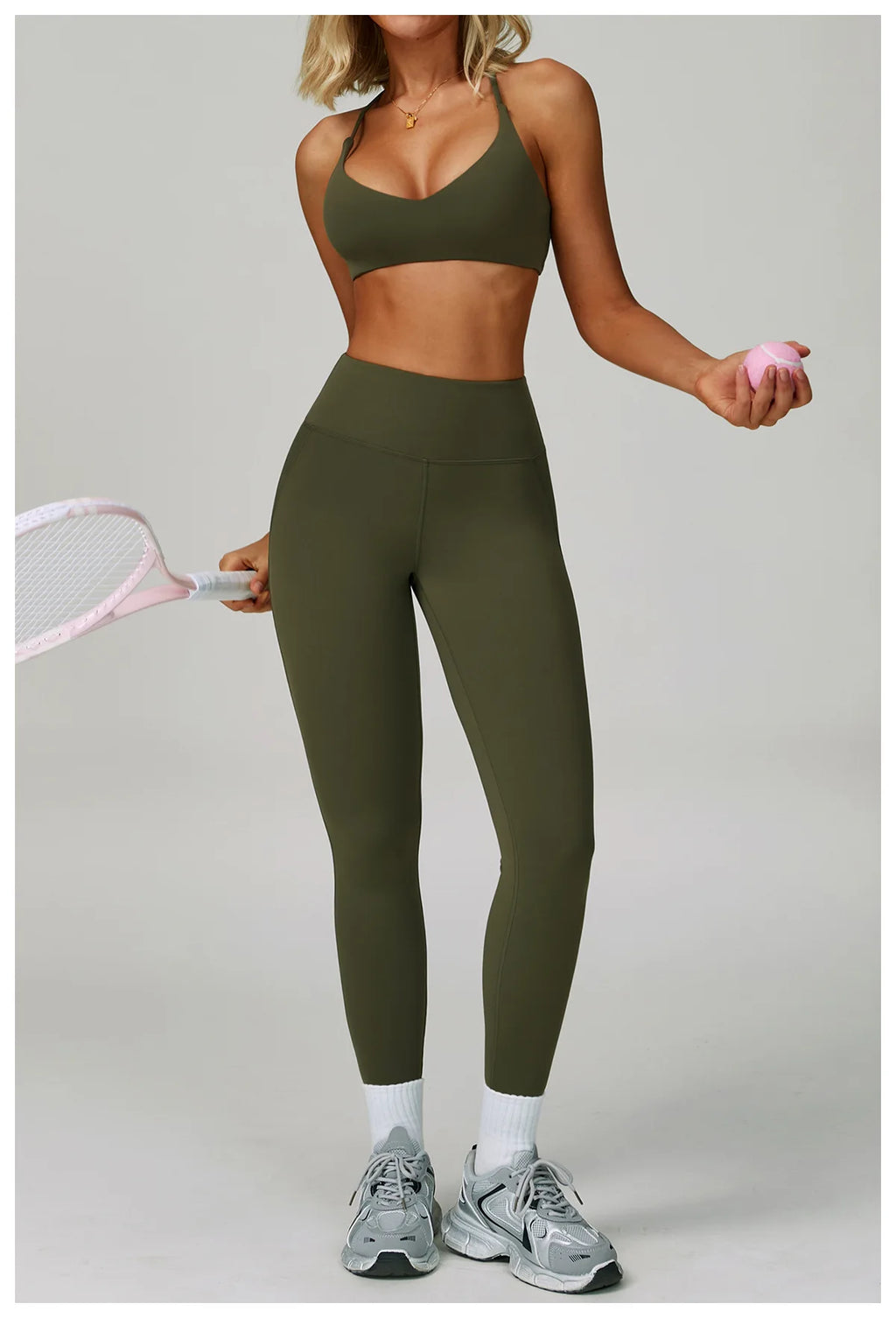 Conjuntos de 2 uds de chándal para mujer, ropa deportiva, conjuntos de Yoga, ropa deportiva, sujetador de entrenamiento, conjunto de mallas de cintura alta, ropa de gimnasio, trajes deportivos