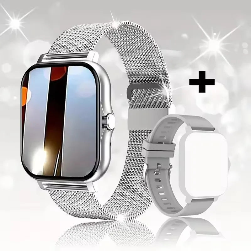 20226 Nuevo reloj inteligente de 1,83 pulgadas Notificaciones de llamadas Monitoreo del sueño Seguimiento de actividad Reloj inteligente Compatible con Android e iOS
