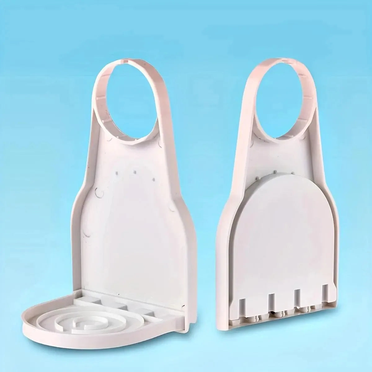 Soportes para tazas de detergente para la ropa, 4 piezas, recogedor de gotas de detergente para la ropa, adecuados para detergente líquido para la ropa, dile adiós a la desorganización y a las derrames, mantén tu lavadora