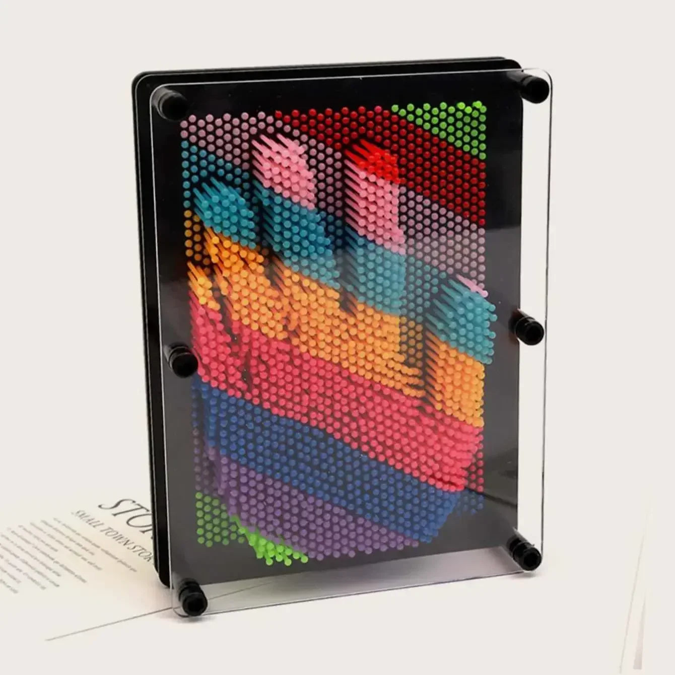 Pin de Metal clon 3D, clon artístico antiestrés, modelo con forma de mano, juguetes para niños, tablero de aguja, esculturas, pintura, tallado, Pinart, regalo