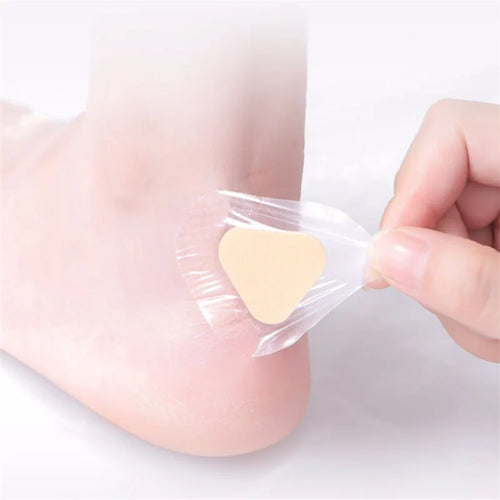 30 Uds Gel Protector de talón parches para pies almohadillas adhesivas para blíster revestimiento de talón pegatinas para zapatos yeso para aliviar el dolor cuidado de los pies agarre de cojín