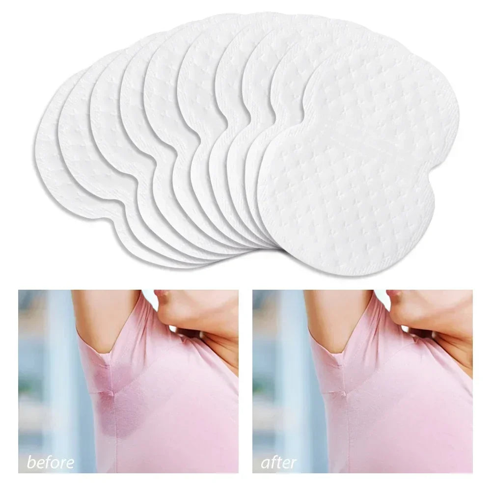 Almohadillas Blancas para Axilas, Absorbentes de Sudor, Desodorantes, Cuidado de las Axilas, para Ropa, Vestidos, Deportes de Verano, para Hombres