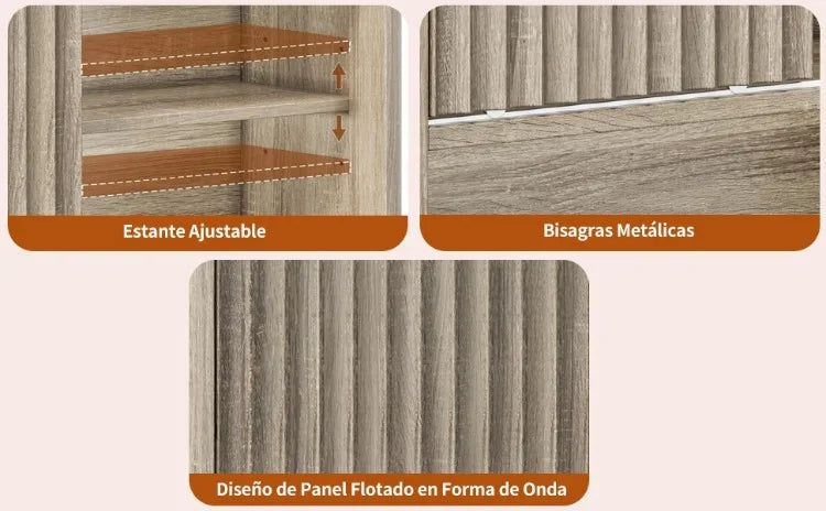 Armario de pared de roble original para baño, dormitorio, cocina, con puerta corredera, 3 niveles, estante flotante de madera montado en la pared