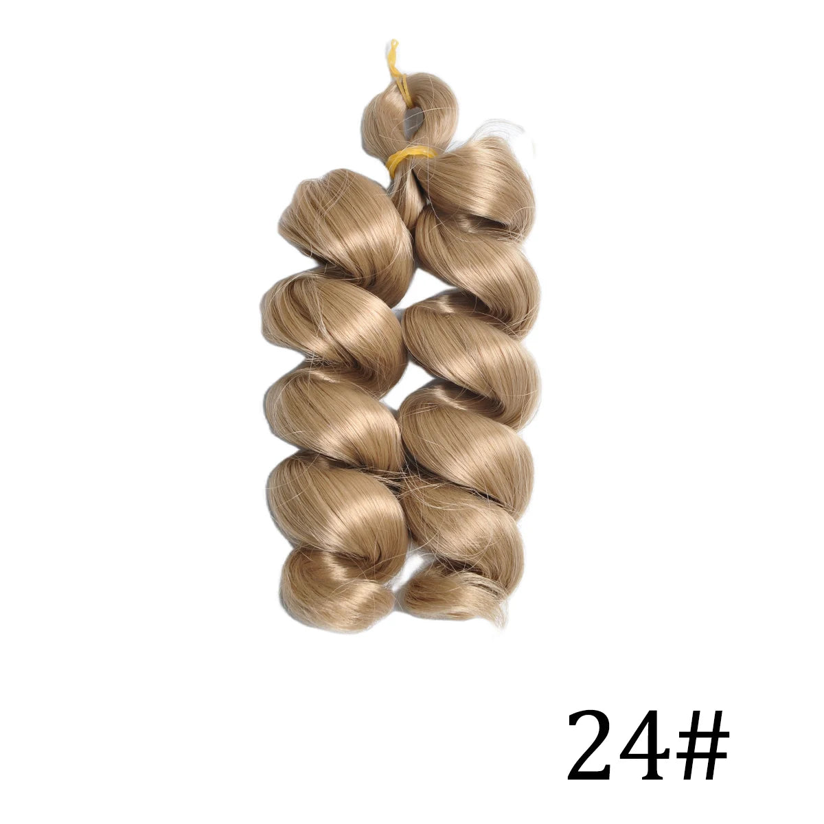 Extensiones de cabello trenzado rizado en espiral de pelo sintético de 12 pulgadas, pelo rizado rosa ombré, rizos franceses, pelo de ganchillo trenzado para mujer