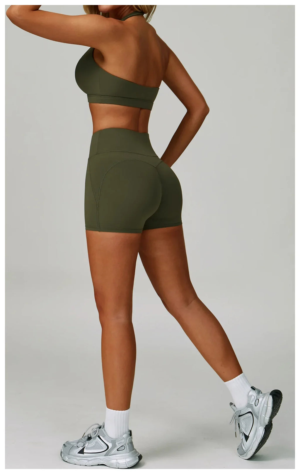 Conjuntos de 2 uds de chándal para mujer, ropa deportiva, conjuntos de Yoga, ropa deportiva, sujetador de entrenamiento, conjunto de mallas de cintura alta, ropa de gimnasio, trajes deportivos