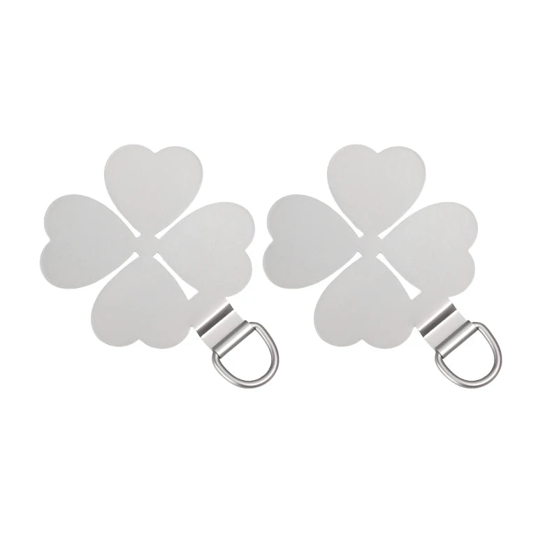 Parche de cordón de Metal ultrafino para teléfono móvil, cuerda colgante antipérdida Universal de acero inoxidable, Clip de lengüeta, accesorios para teléfonos