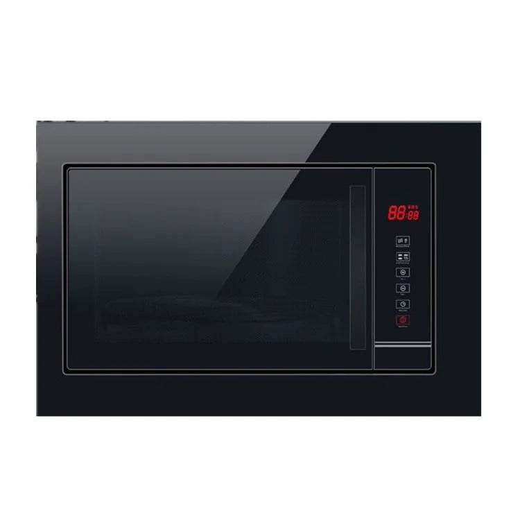 Horno microondas incorporado para el hogar, aspecto de acero inoxidable de 20L, 592mm de ancho
