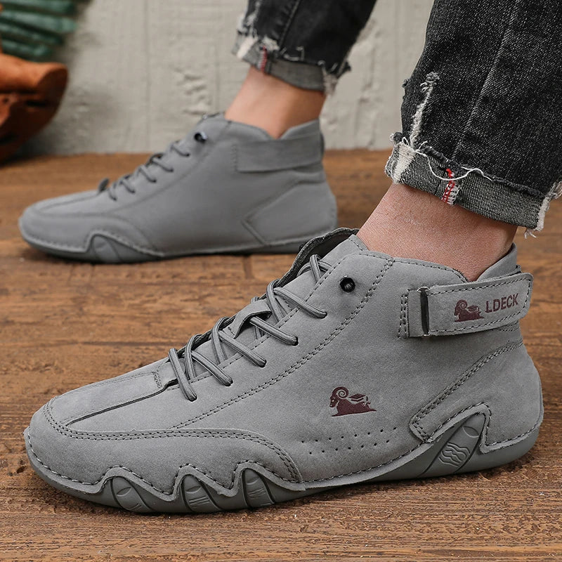 Zapatos para hombre, zapatillas originales, zapatos, botines altos para hombre, suela suave transpirable y cómoda, zapatos de moda de lujo para hombre