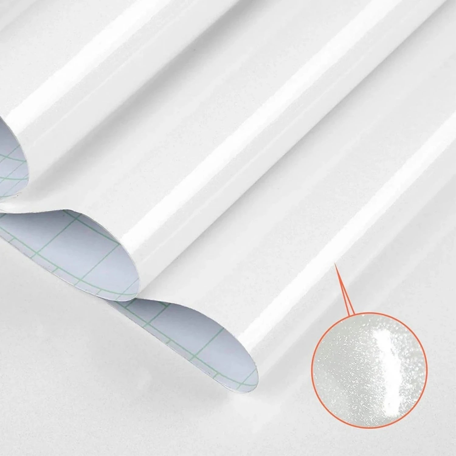 Pegatinas de Pared Lisas de Alto Brillo para Muebles, Película de PVC Perlada, Papel Tapiz Impermeable, Decoración DIY para Habitaciones, Armarios y Cocinas