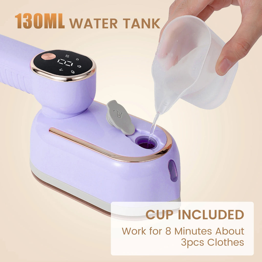 Máquina de planchar de mano pequeña, máquina de planchar a vapor para el hogar, máquina de planchar colgante portátil, plancha de vapor