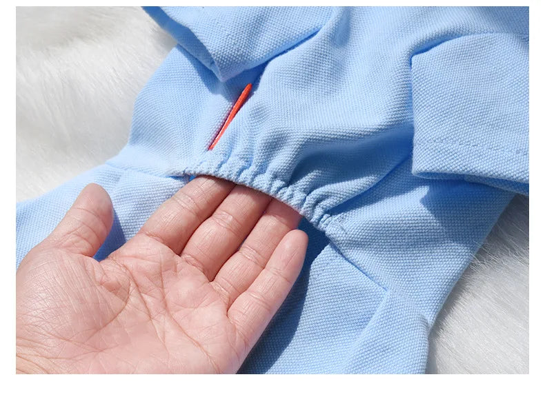 Lindos vestidos polo para perros pequeños y niñas, falda para cachorros con dobladillo plisado, disfraz de verano, ropa para perros de primavera y verano, ropa para mascotas
