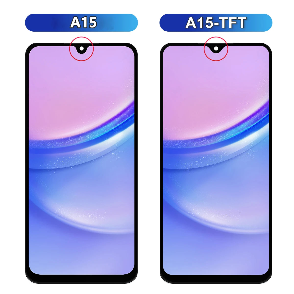 Pantalla A15 para Samsung A15 A155F A155M pantalla LCD MONTAJE DE digitalizador con pantalla táctil para Samsung A15 A156B A156E pantalla de visualización