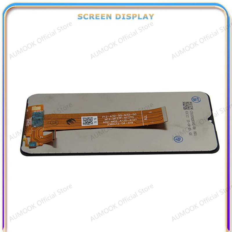 Pantalla LCD de 6,5 pulgadas para Samsung Galaxy A12 A125 A12 Nacho A127 M12 M127, Panel de montaje de digitalizador con pantalla táctil LCD, piezas de reparación