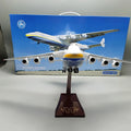 Antonov AN-225 Avión de transporte escala 1/200 42cm modelo de avión de simulación adorno de recuerdo juguete colección de exhibición ornamento