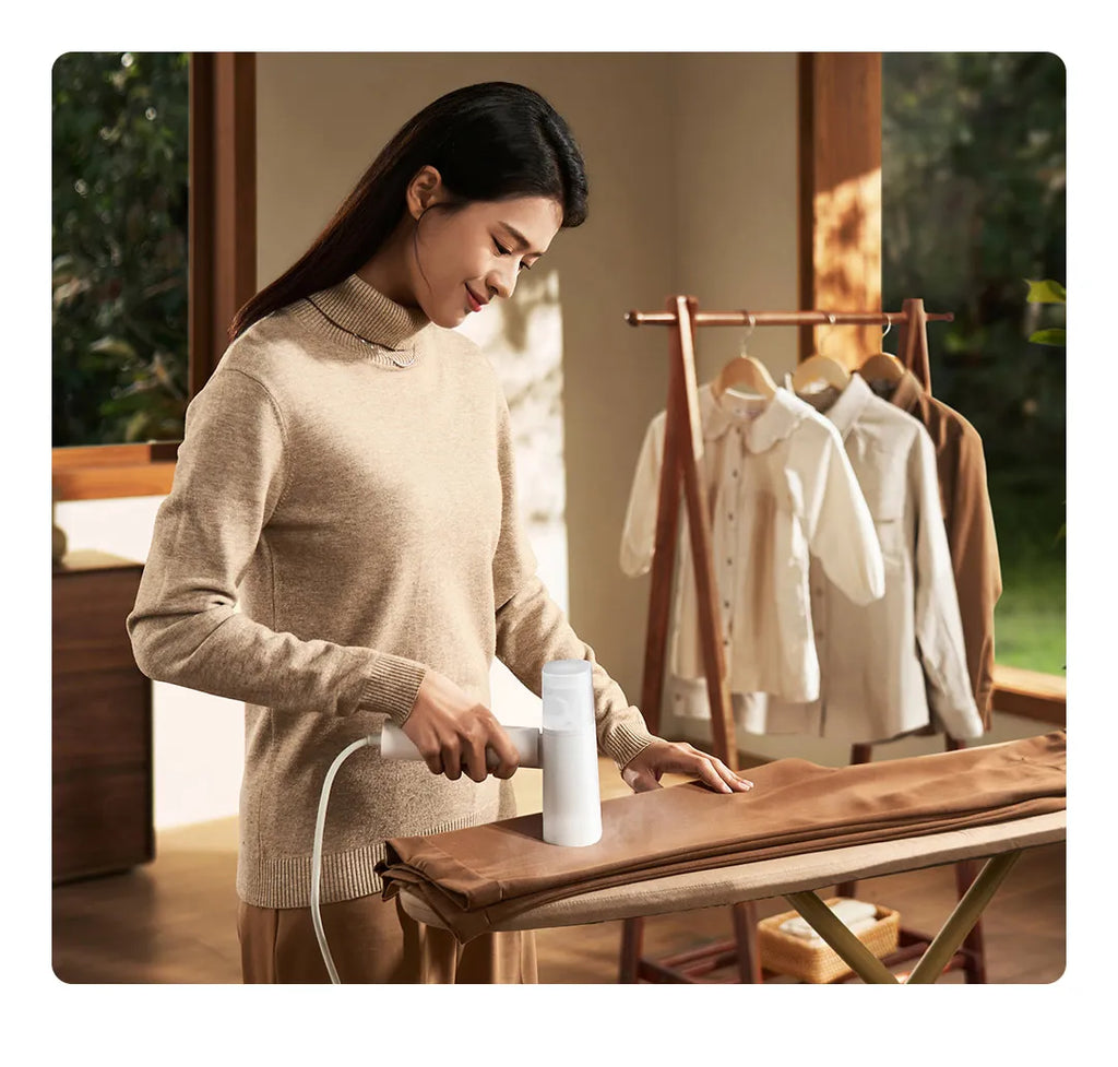 Plancha de Vapor Portátil MIJIA para Ropa, Limpiador Eléctrico Doméstico, Mini Vaporizador para Eliminar Ácaros, Plancha Plana para Ropa