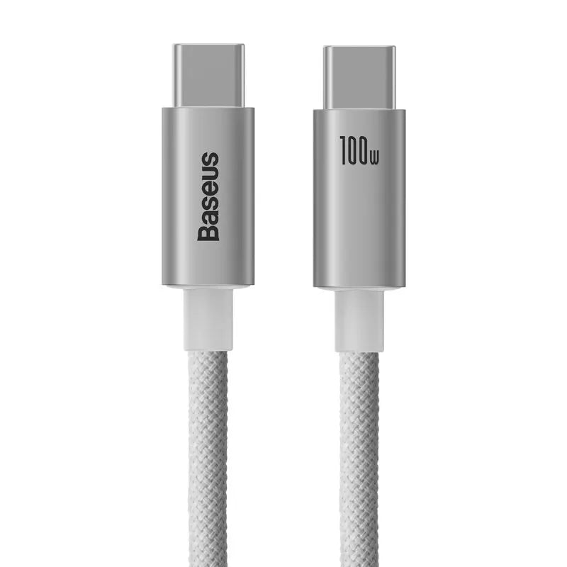 Baseus-Cable USB tipo C de carga rápida, cargador de 100W, PD, para iPhone 16, 15 Plus Pro Max, Macbook, Xiaomi y Samsung