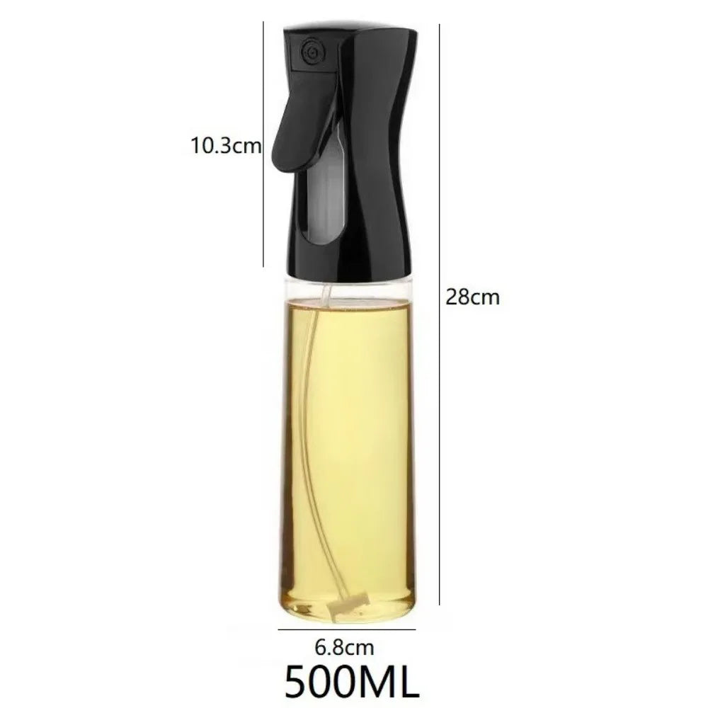 Spray de aceite para cocinar, botella dispensadora de aceite de oliva, pulverizador, niebla, vinagre de aceite de calidad alimentaria reutilizable, botella pulverizadora, accesorios de cocina
