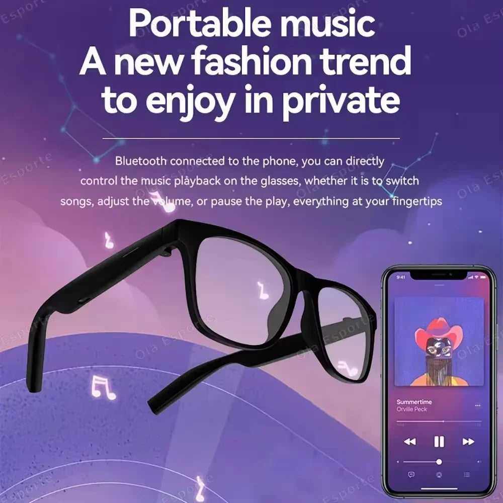 Lentes Inteligentes con IA Lenovo 2026, Nuevas, con Control Táctil 8K, Grabación de Fotos y Vídeos, Traductor, Asistente de Voz, Bluetooth, Inalámbricas