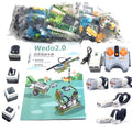 WeDo 2,0 RC batería de litio juego de robótica con seis bloques de construcción de sensores Compatible lego 45300 Scratch 3,0 juguete educativo de ladrillo