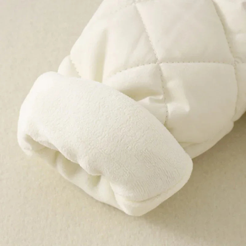 Ropa de invierno para recién nacido, ropa para niña, mono grueso para bebé, pelele cálido para bebé, Chaqueta de algodón, pelele, monos para niño, abrigo para niño pequeño