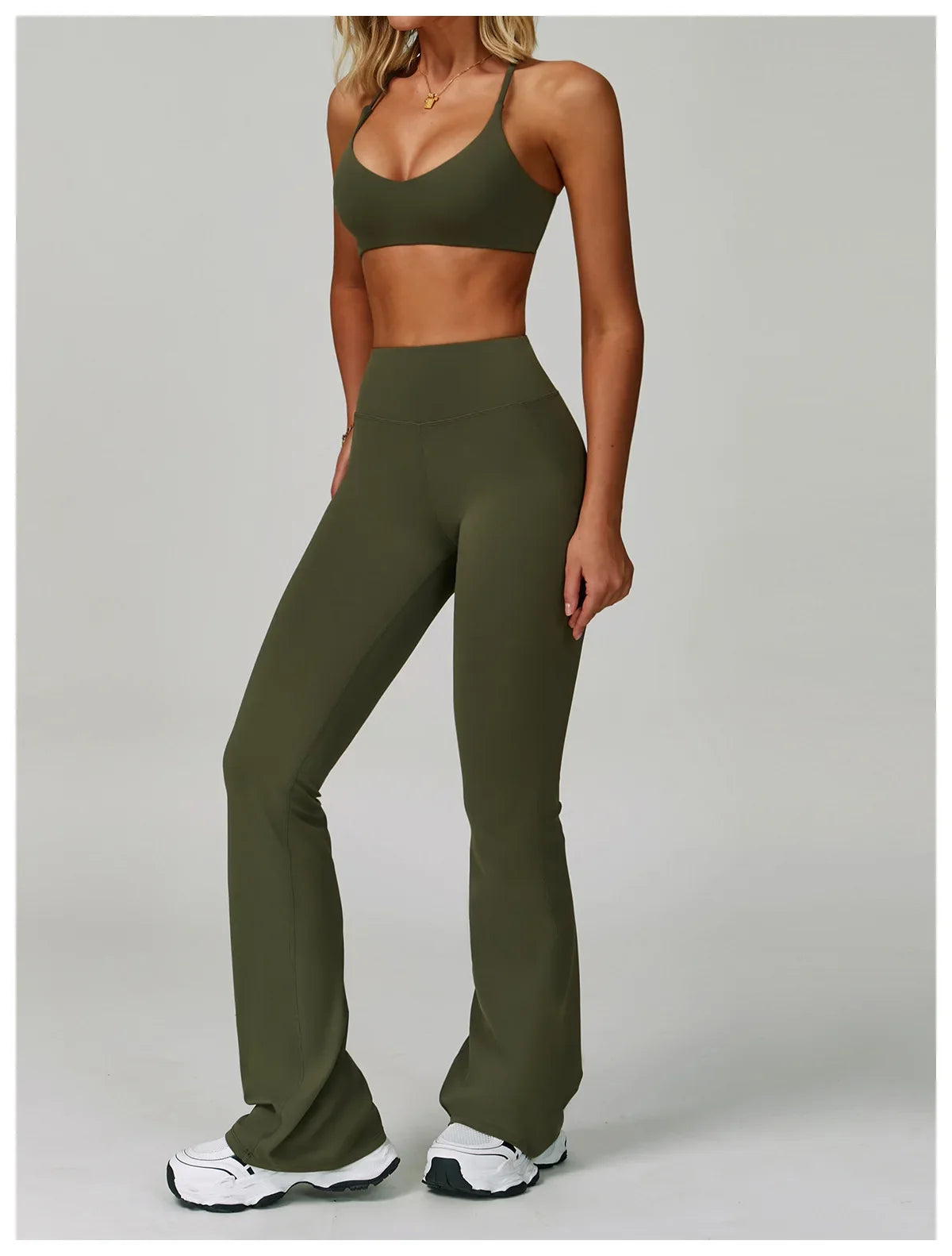 Conjuntos de 2 uds de chándal para mujer, ropa deportiva, conjuntos de Yoga, ropa deportiva, sujetador de entrenamiento, conjunto de mallas de cintura alta, ropa de gimnasio, trajes deportivos