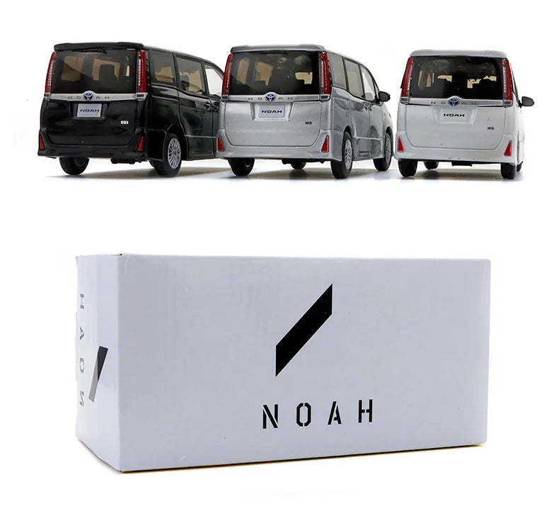 Modelo de Auto Edición Concesionario, Toyota Noah Business MPV Escala 1:30, Defecto en la Pintura, Modelo Fundido a Presión para Colecciones, Exhibición y Regalo para Amigos