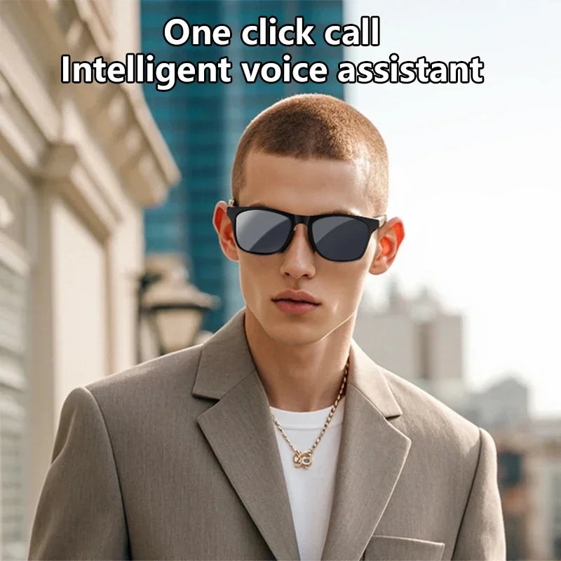 Gafas Inteligentes Lenovo con IA, 8K, Control Remoto, Cámara Táctil, Grabación, Asistente de Voz, Traductor, Bluetooth Inalámbrico